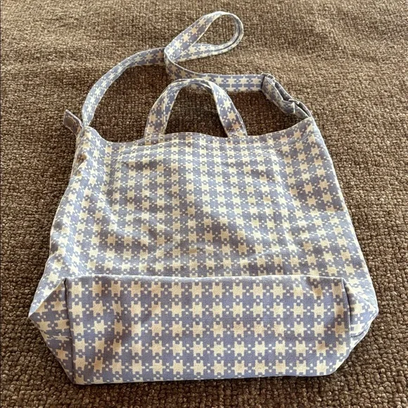 BAGGU Houndstooth Canvas Duck Bag - Picture 4 of 9